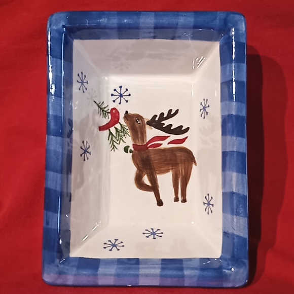 Reindeer Holiday Print Set Of 3. Perfect Set For Santa's Milk and Cookies. - Picture 5 of 16
